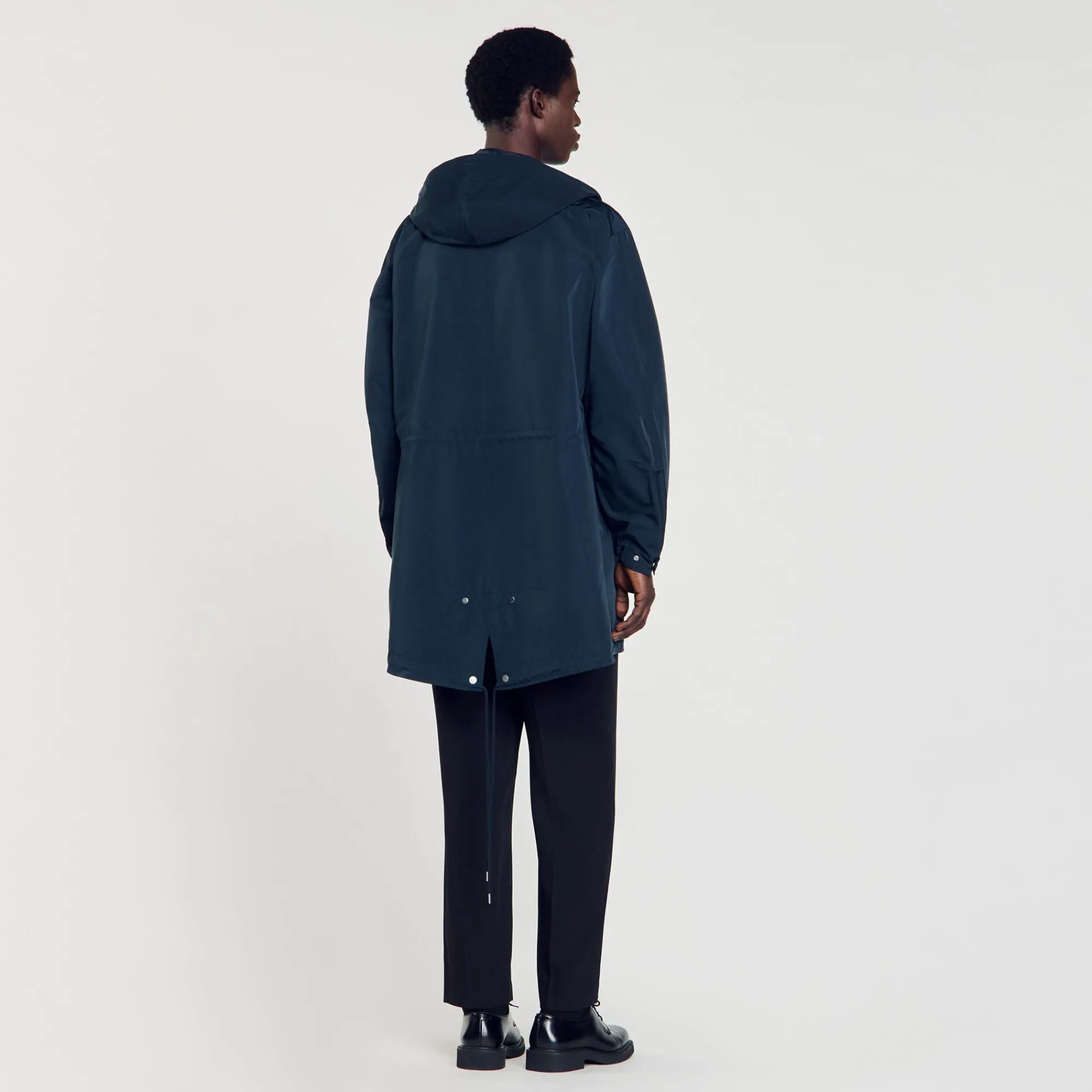 Homem Sandro Paris Parka Longa