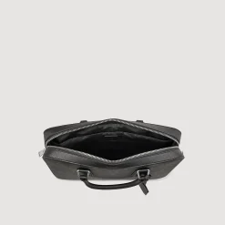 Homem Sandro Paris Pasta De Couro De Curtume Certificada