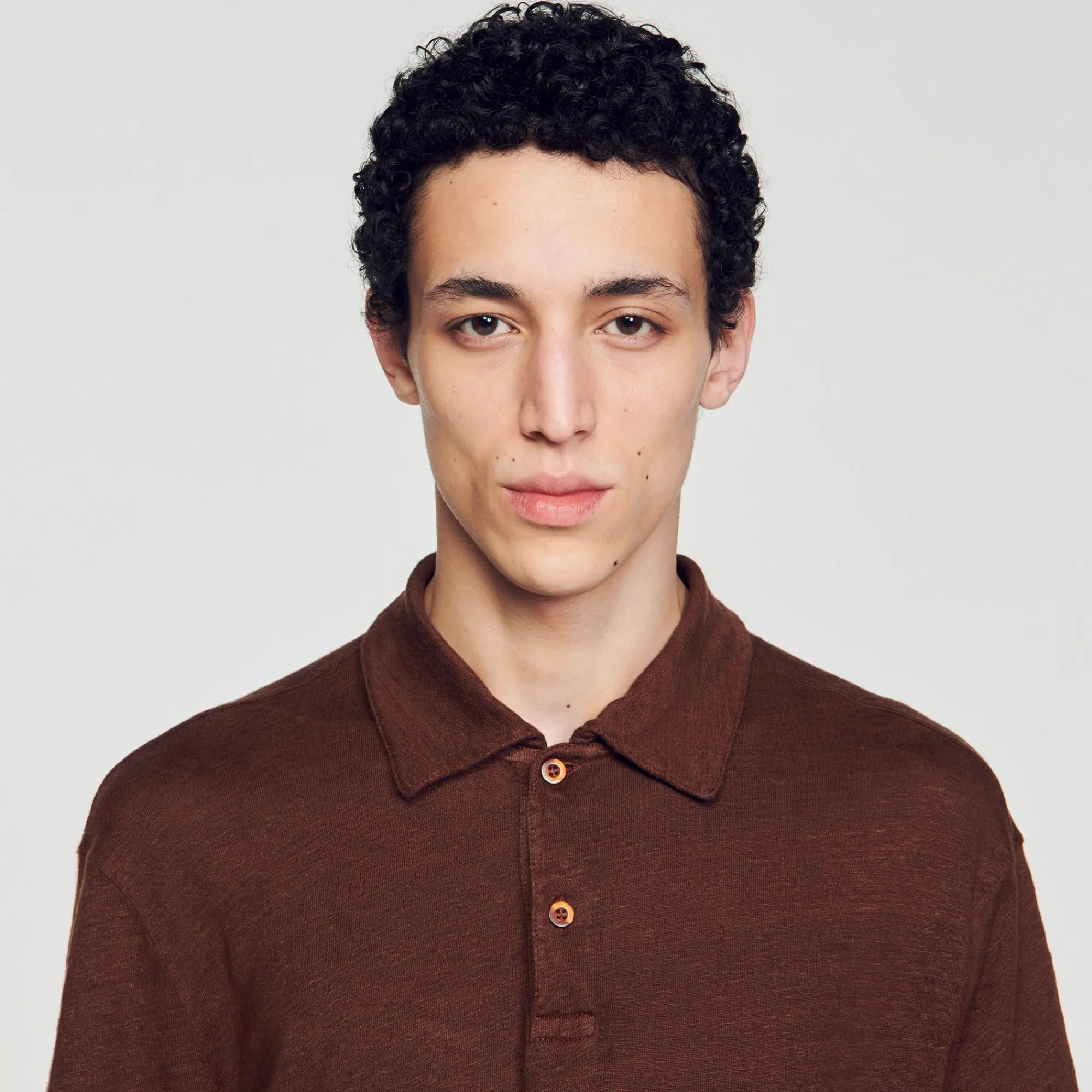 Homem Sandro Paris Polo De Linho