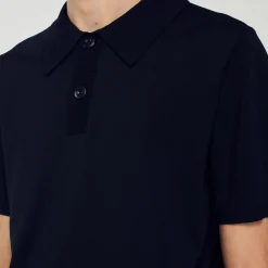 Homem Sandro Paris Polo De Malha De Manga Curta