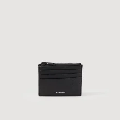 Homem Sandro Paris Porta-Cartoes De Couro