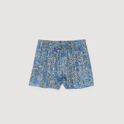 Mulheres Sandro Paris Shorts Com Estampa Floral