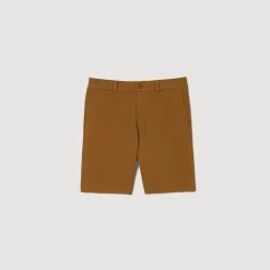 Homem Sandro Paris Shorts De Algodao