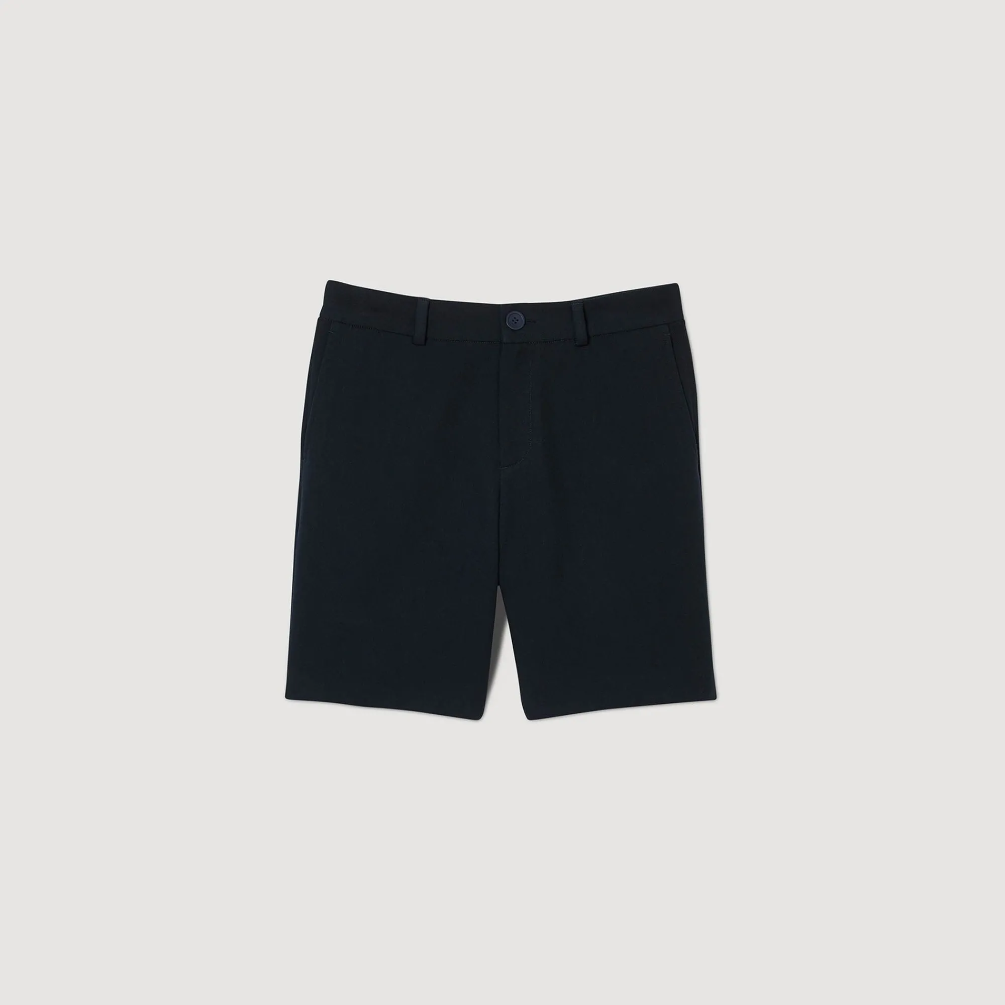 Homem Sandro Paris Shorts De Algodao