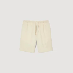 Homem Sandro Paris Shorts De Algodao