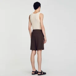 Homem Sandro Paris Shorts Largos