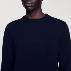 Homem Sandro Paris Sueter De Caxemira