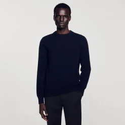 Homem Sandro Paris Sueter De Caxemira