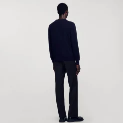 Homem Sandro Paris Sueter De Caxemira