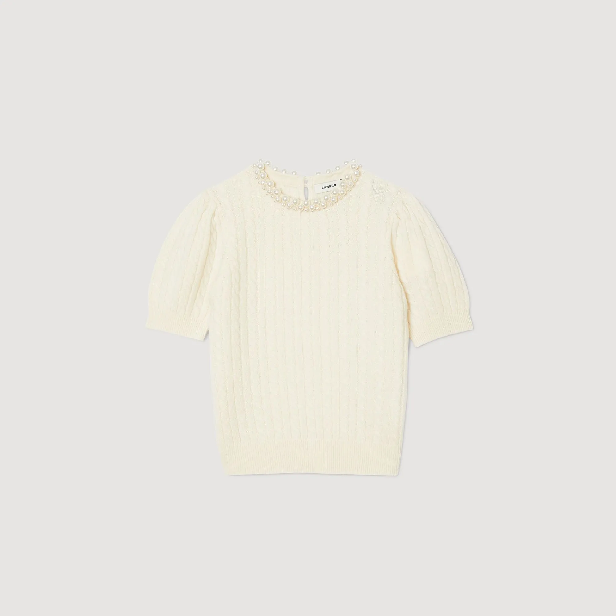 Mulheres Sandro Paris Sueter Tricotado