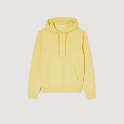 Homem Sandro Paris Sweatshirt Masculina De Algodao Organico Bordado