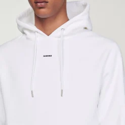 Homem Sandro Paris Sweatshirt Masculina De Algodao Organico Bordado